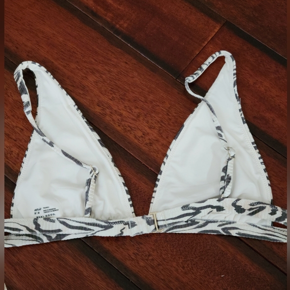Aerie zebra print cheekiest bikini set - Picture 4 of 7